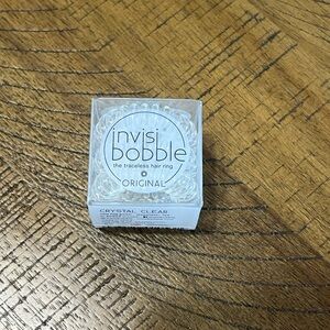 invisibobble Original Traceless Spiral Hair Ties (Clear- pack of 3)